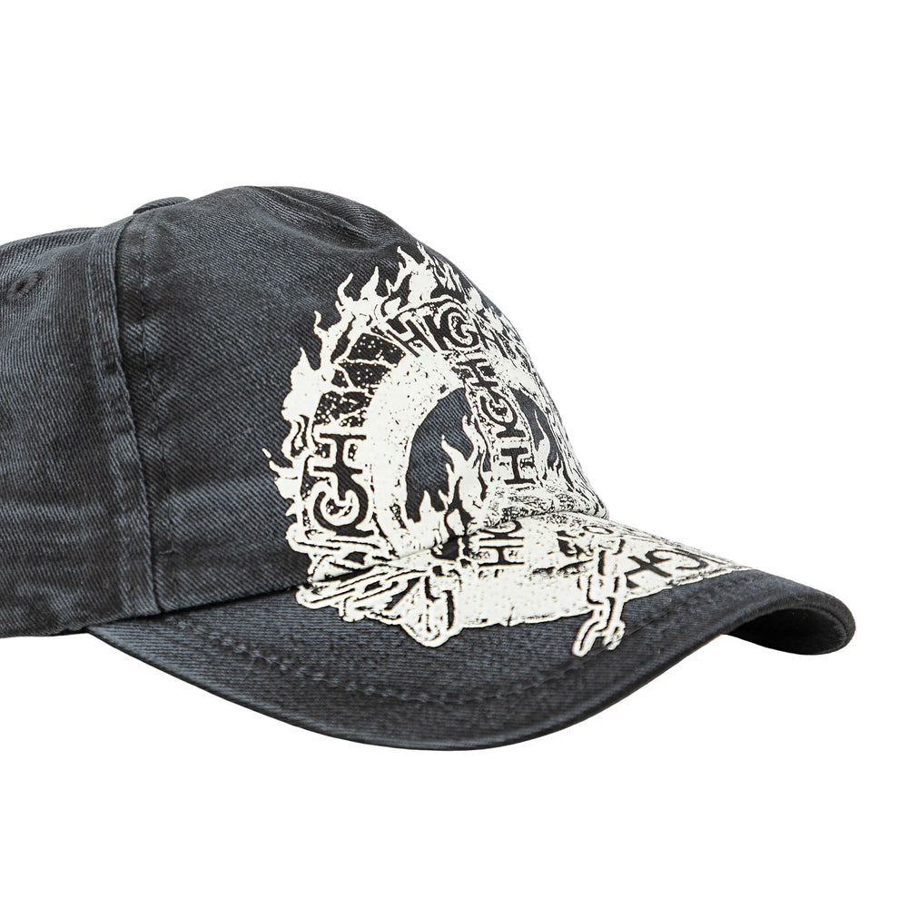 6 Panel Chain Black