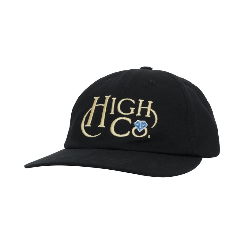 6 Panel Diamant Black