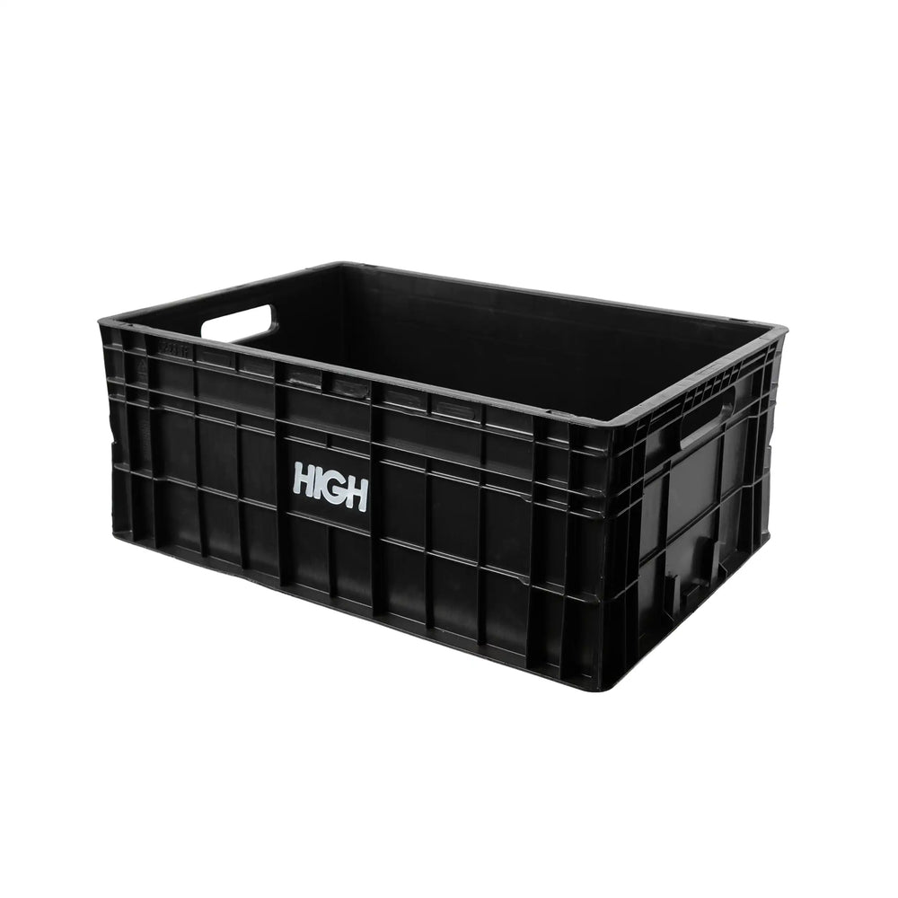 Plastic Box High Black