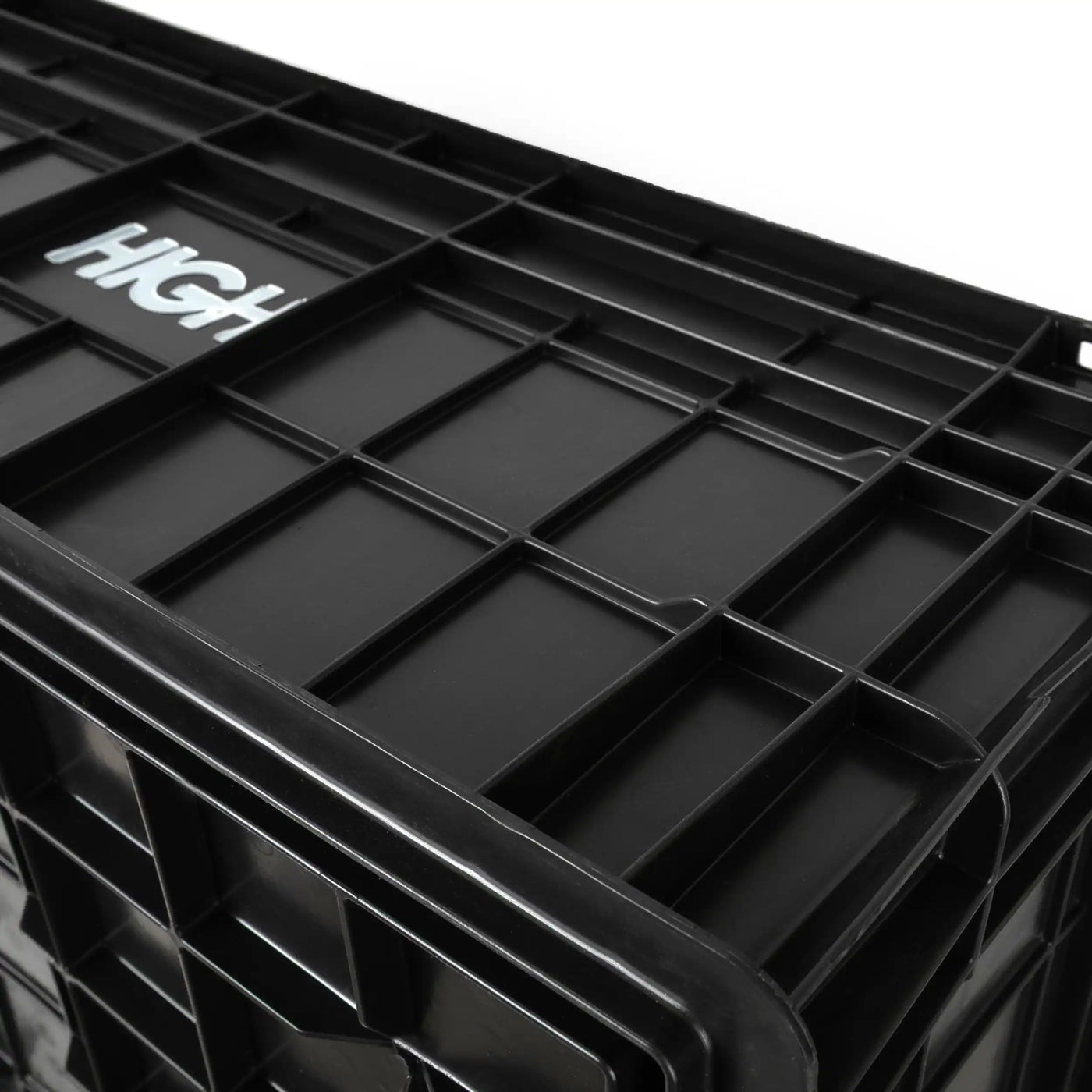 Plastic Box High Black