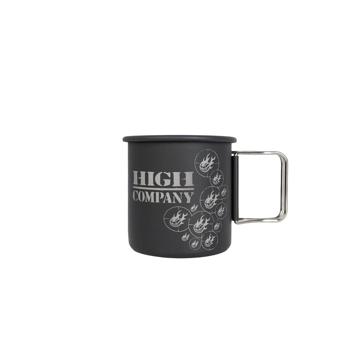 Rebel Flame Metal Mug
