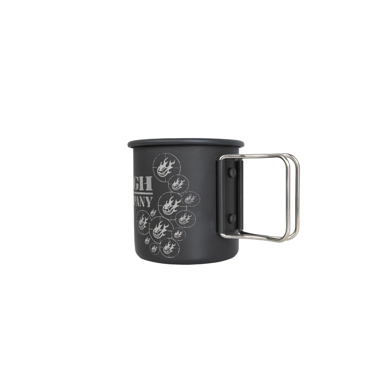 Rebel Flame Metal Mug