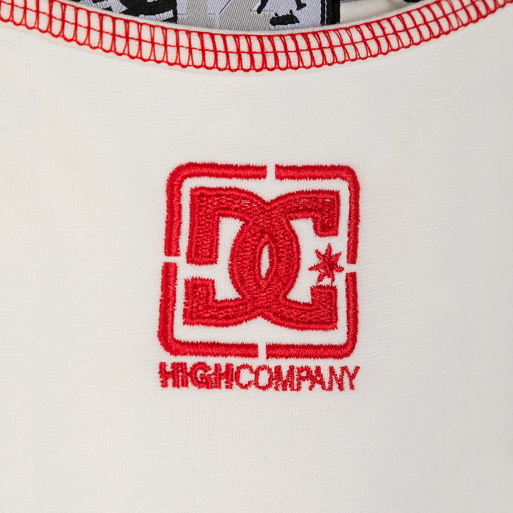 Baby Tee High X DC White