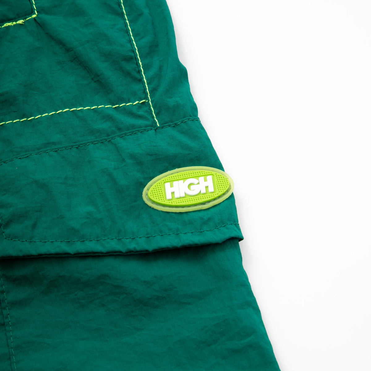 Backstitch Shorts Night Green