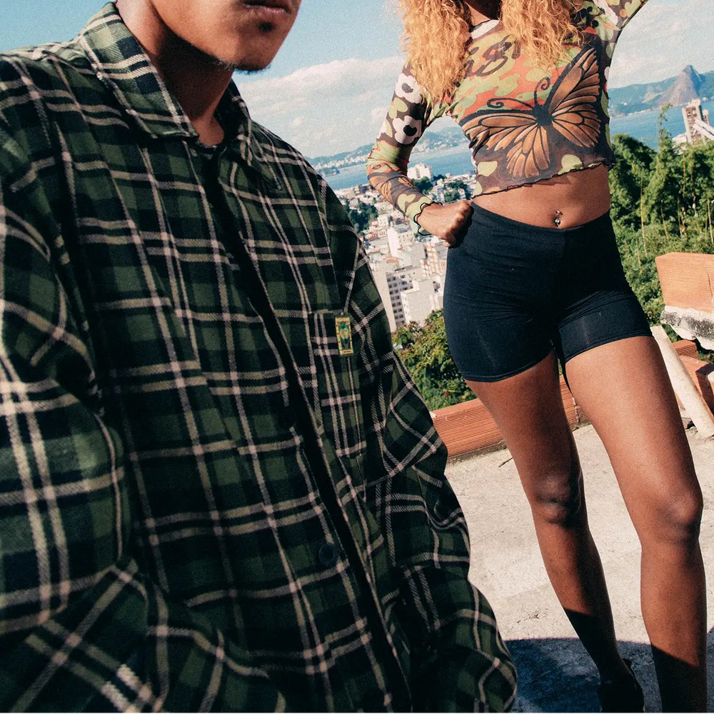 Orbit Plaid Button Shirt