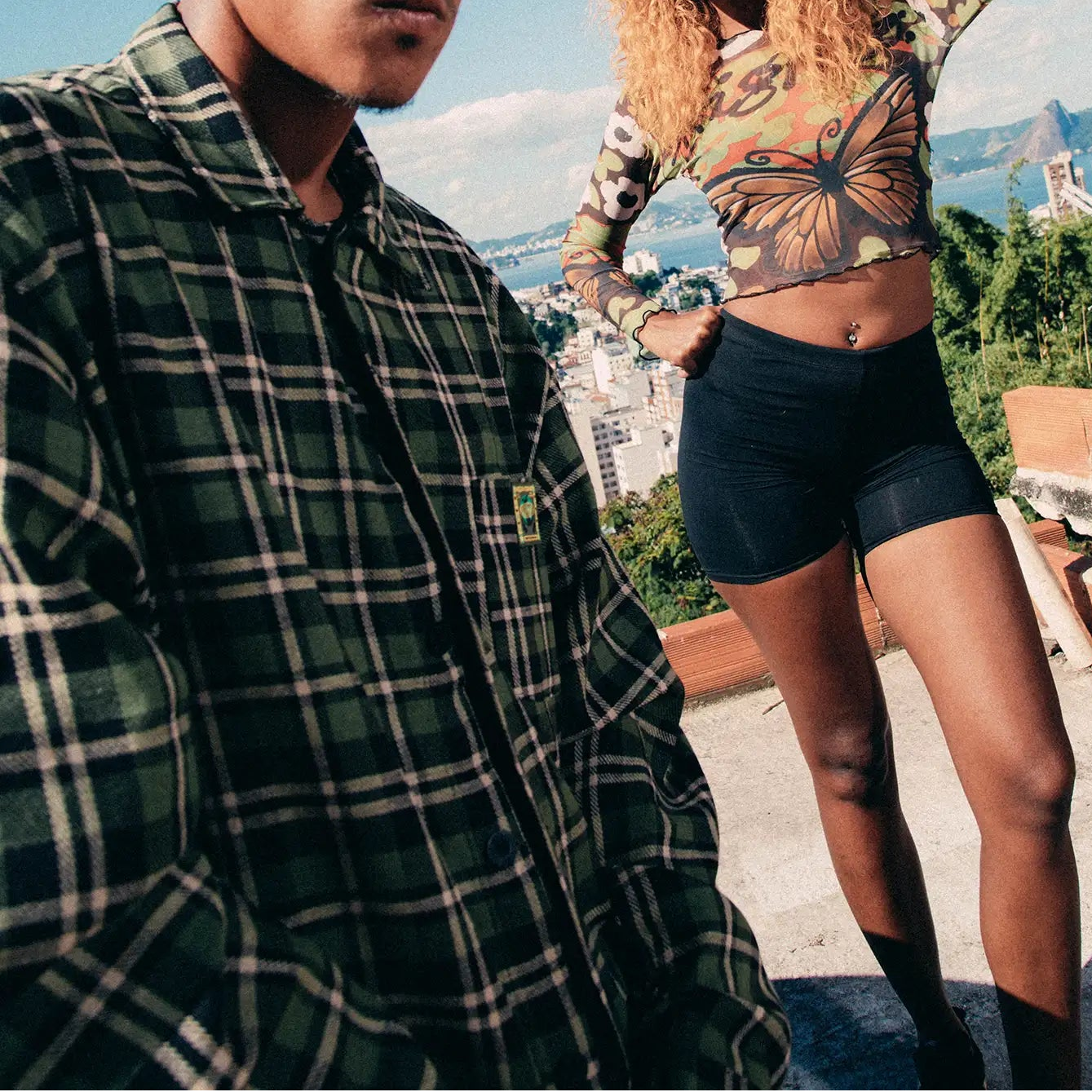 Orbit Plaid Button Shirt