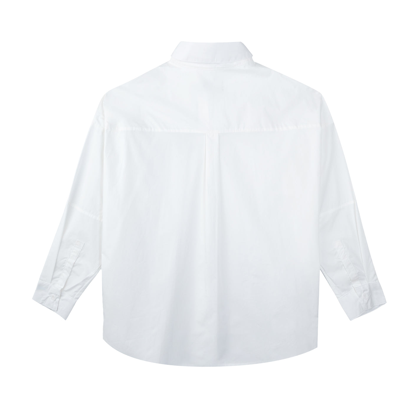 Bloom Button Shirt White