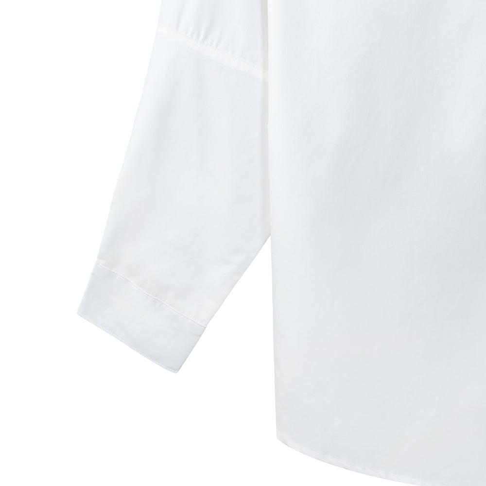 Bloom Button Shirt White