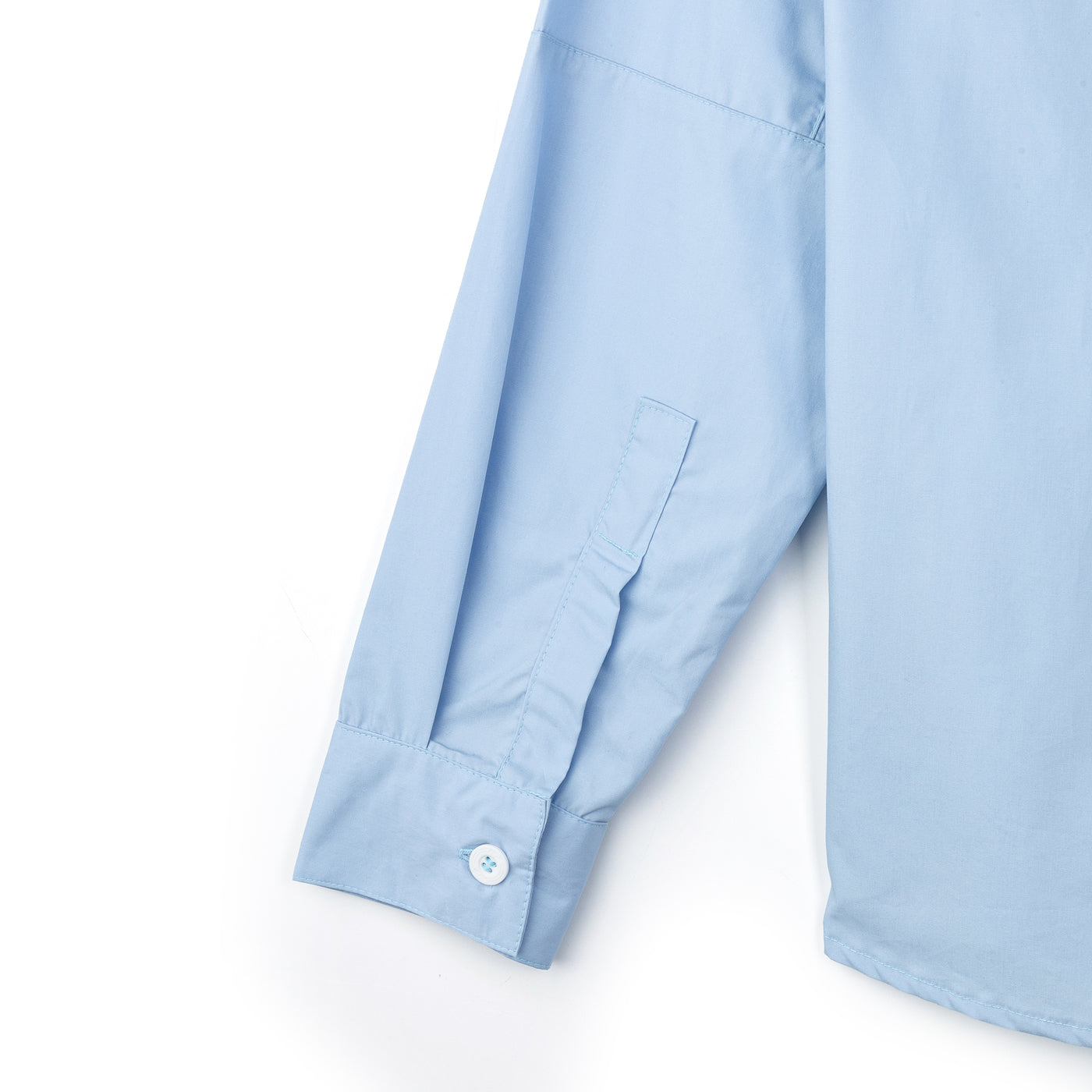 Bloom Button Shirt Blue