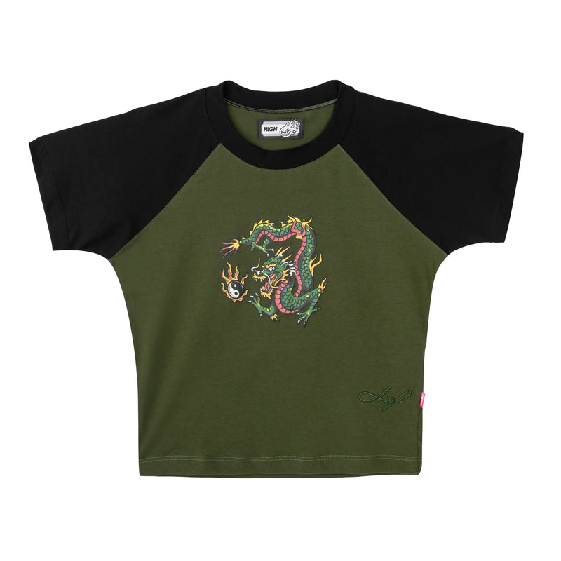 Baby Tee Dragon Green