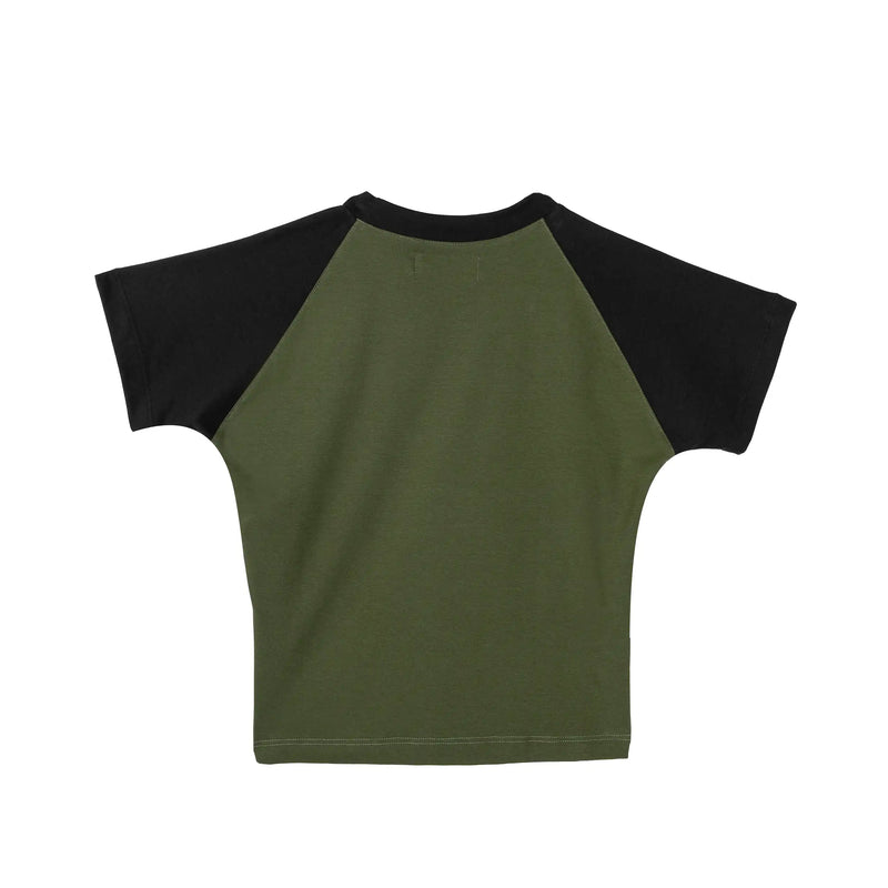 Baby Tee Dragon Green