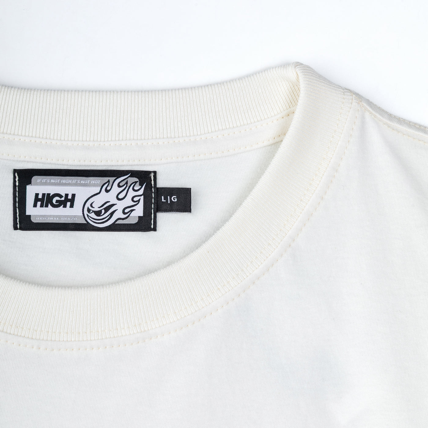 Magazine Baby Tee White