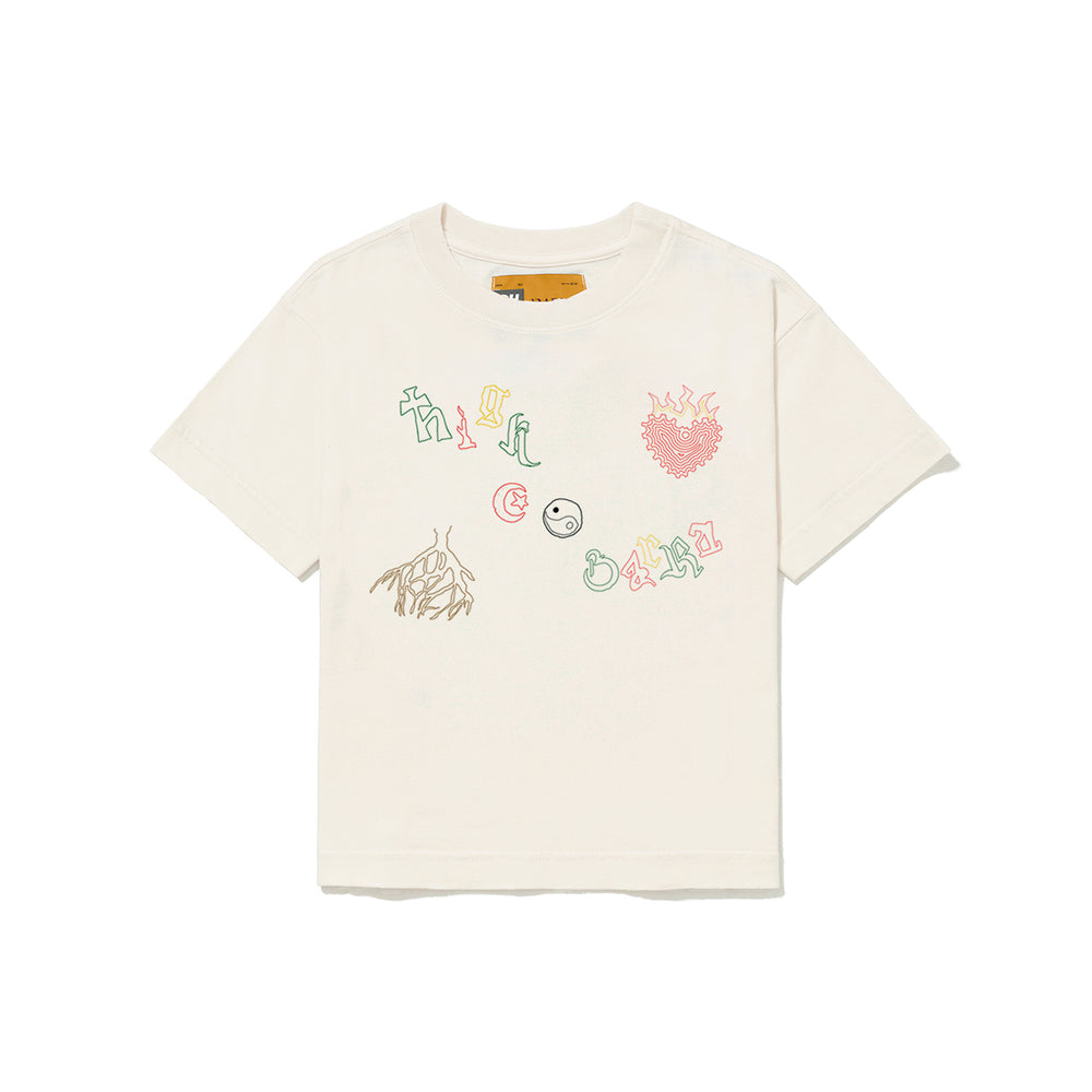 Baby Tee "Iconografia" Off White - HIGH a/c BARRA