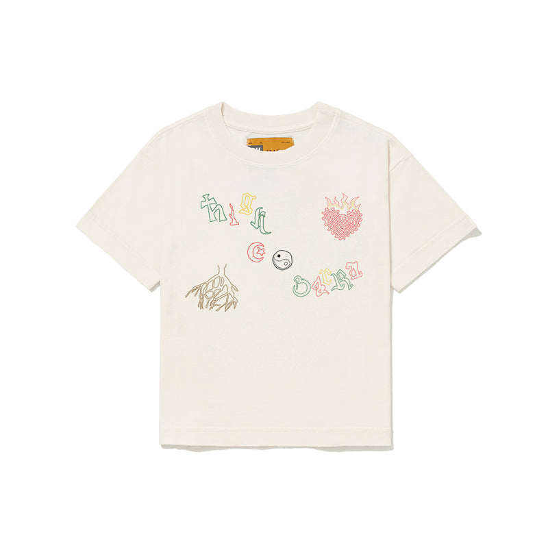 Baby Tee "Iconografia" Off White - HIGH a/c BARRA