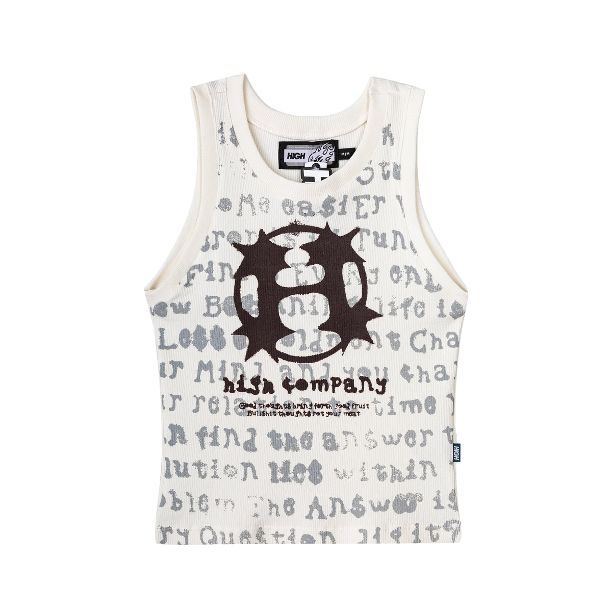 Stencil Baby Tee White