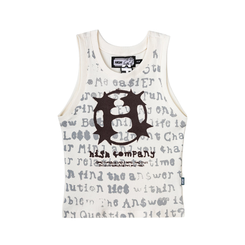 Stencil Baby Tee White