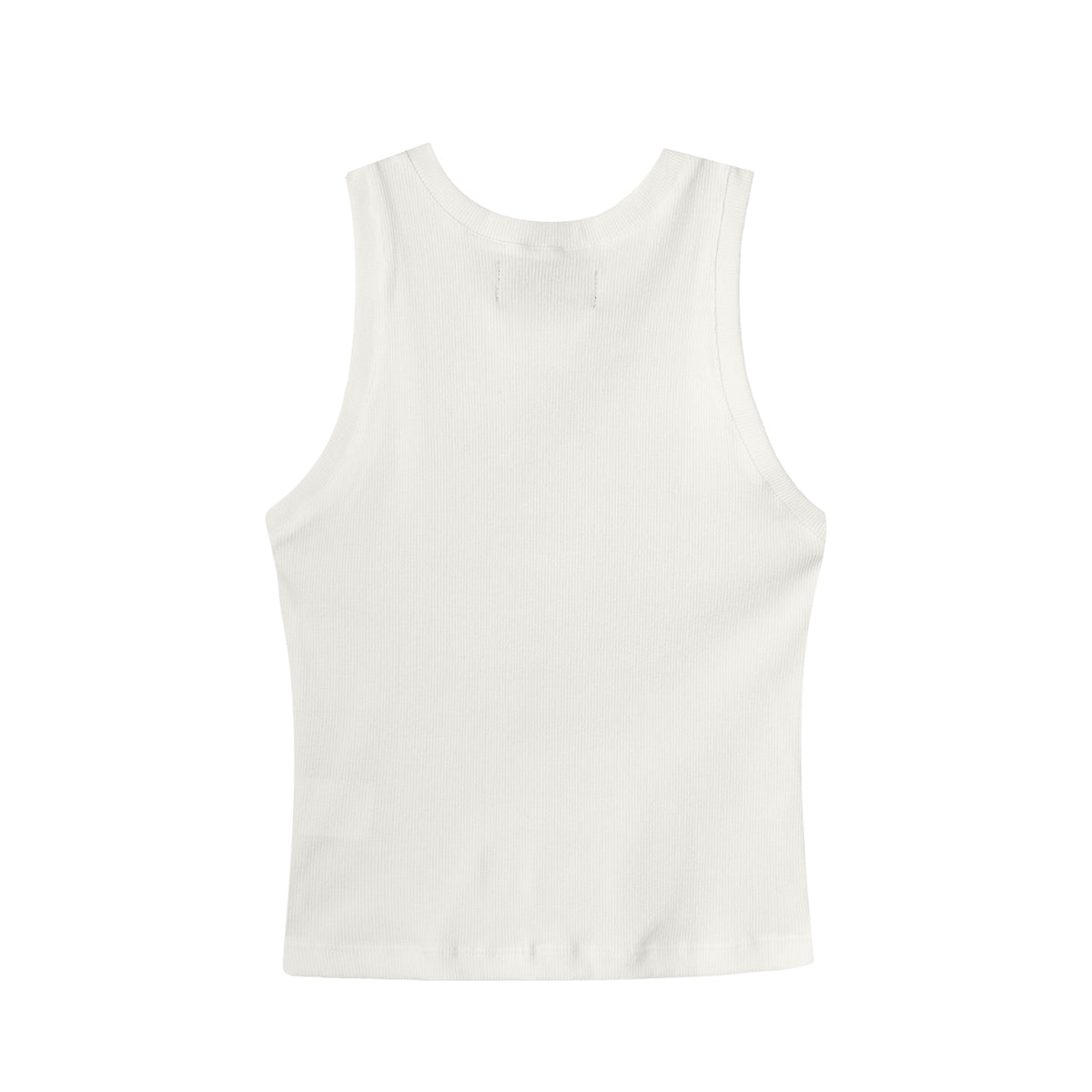 Stencil Baby Tee White