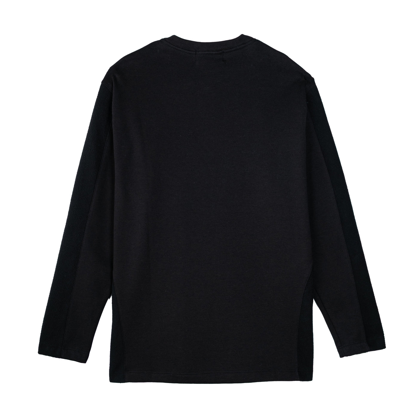 Interlock Crewneck Black