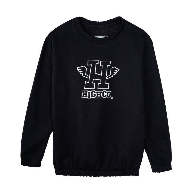Crewneck High Angel Black