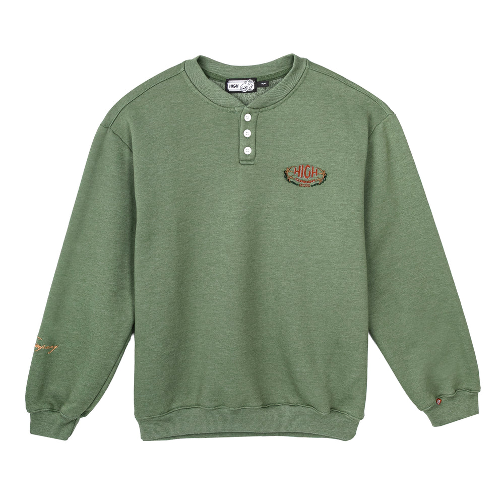 Camp Henley Crewneck Green