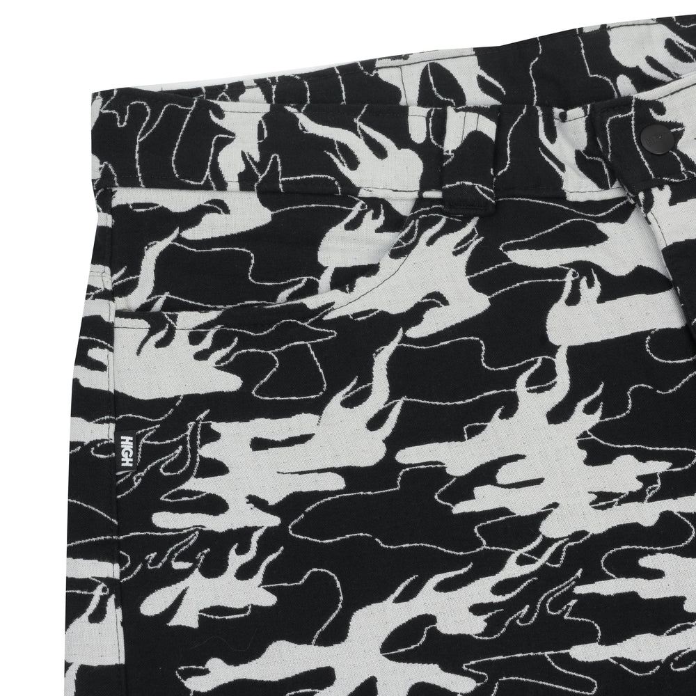 Camo Jacquard Cargo Pants