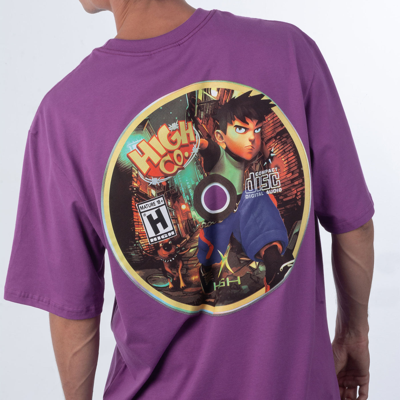 Tee DVD Purple