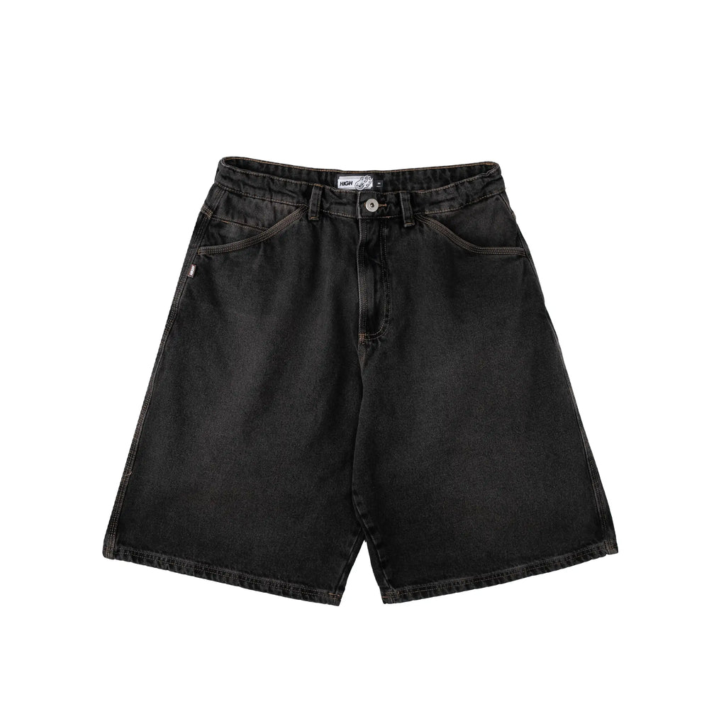 Denim Fire Shorts Brown