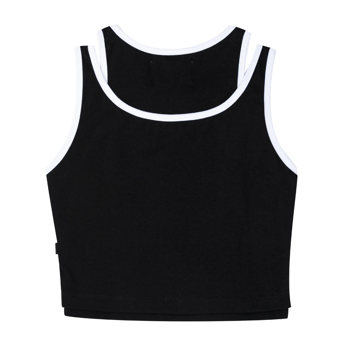 Double Take Mickey Top Black