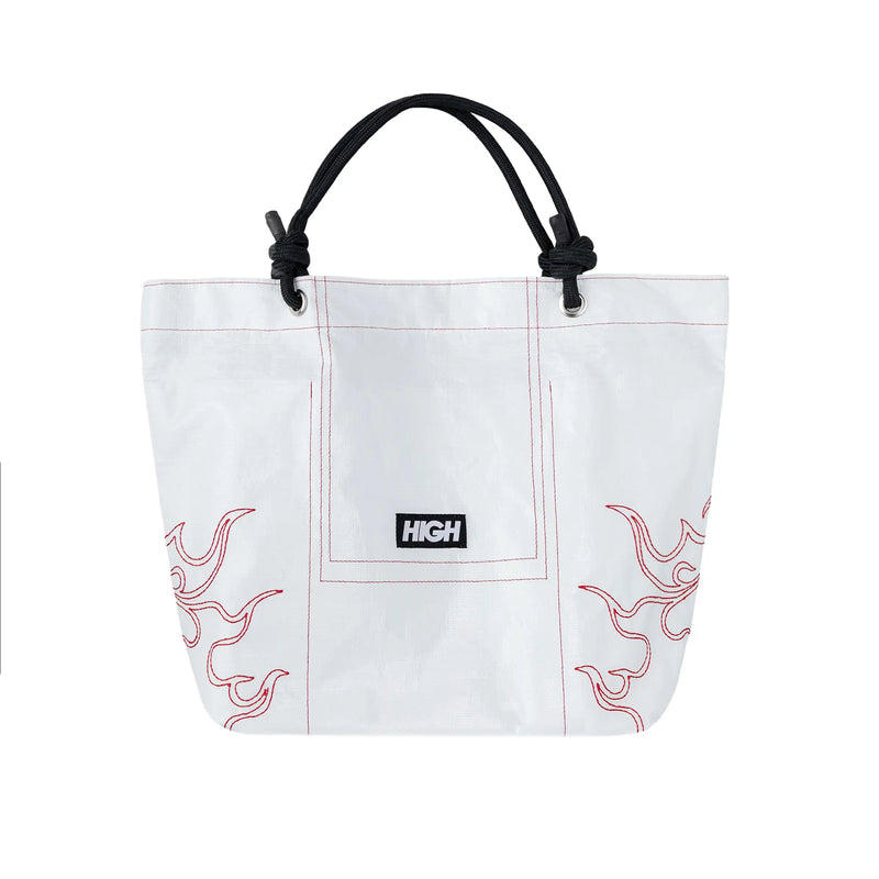 Fire Tote Bag White