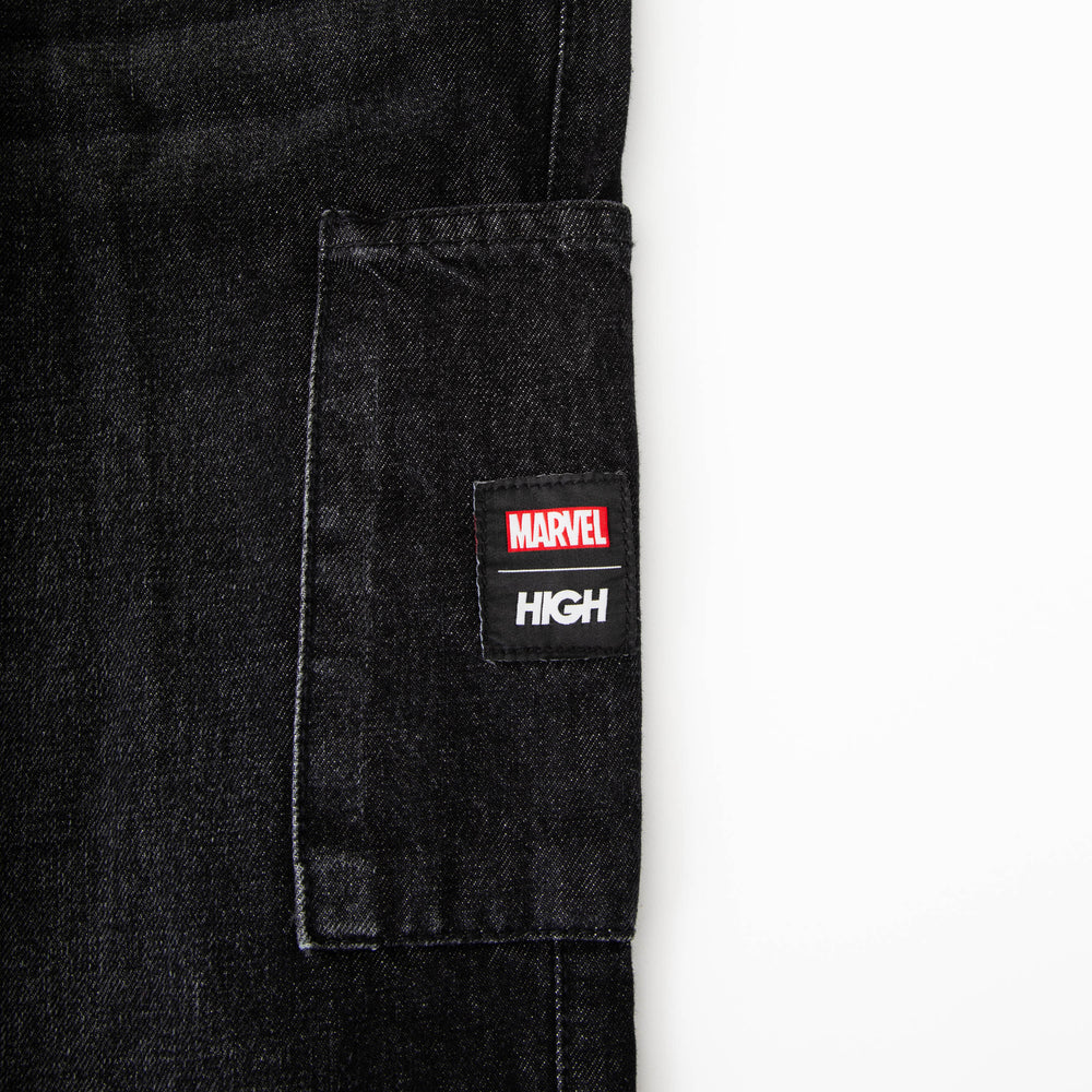 Ghost Rider Jeans Pants Black