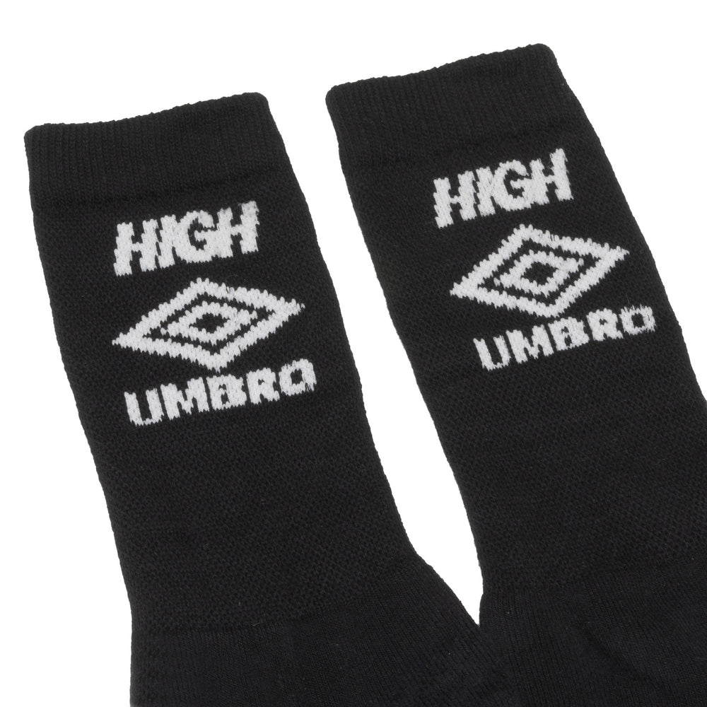 High x Umbro Socks Logo Black