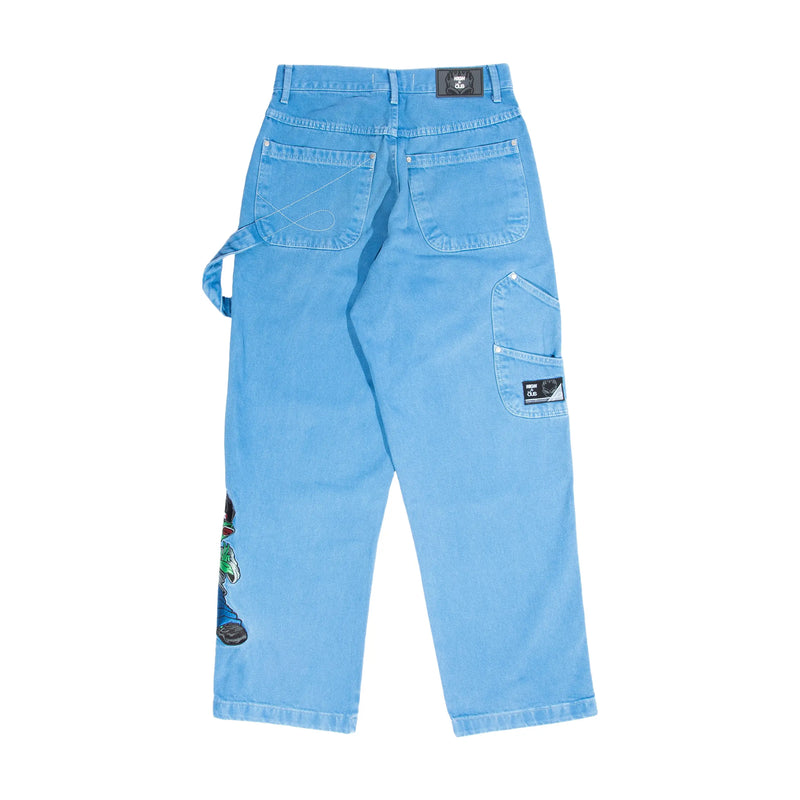 High & ÖUS Denim Baggy Stoned Blue