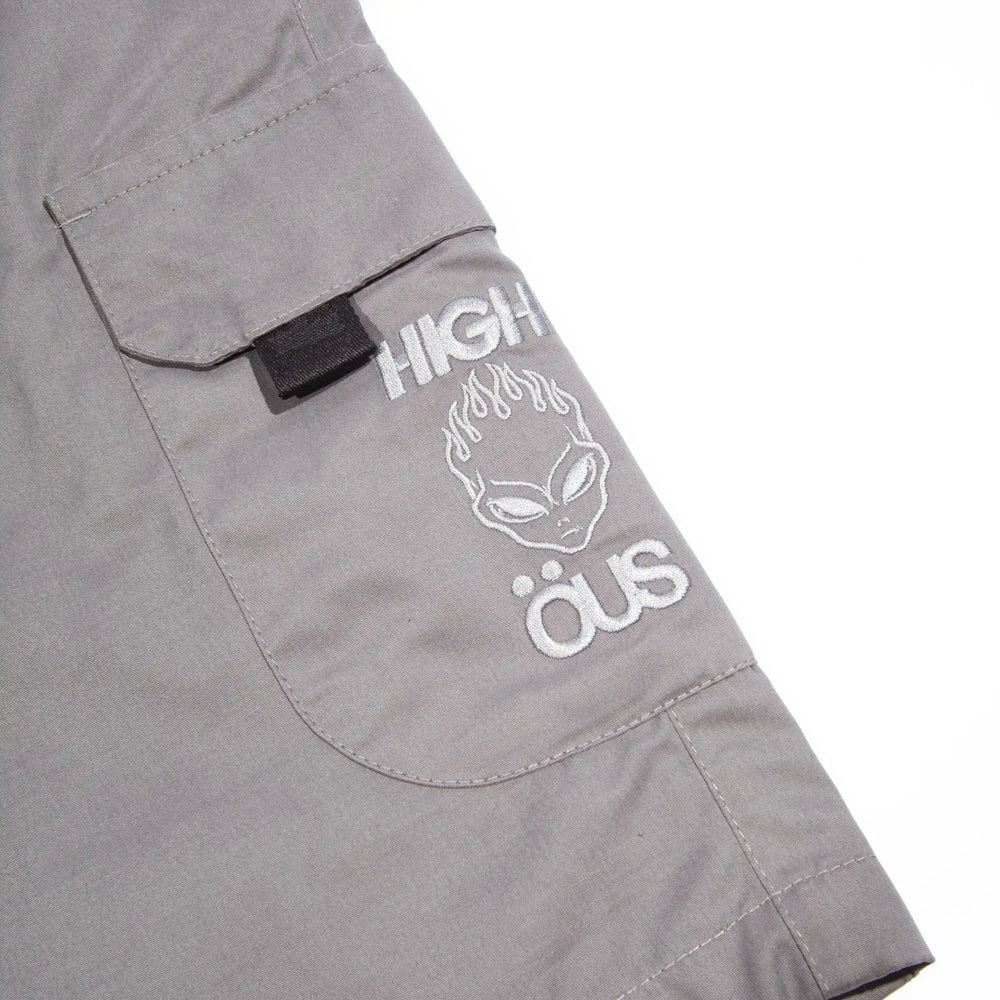 High &amp; ÖUS Nylon Shorts Grey