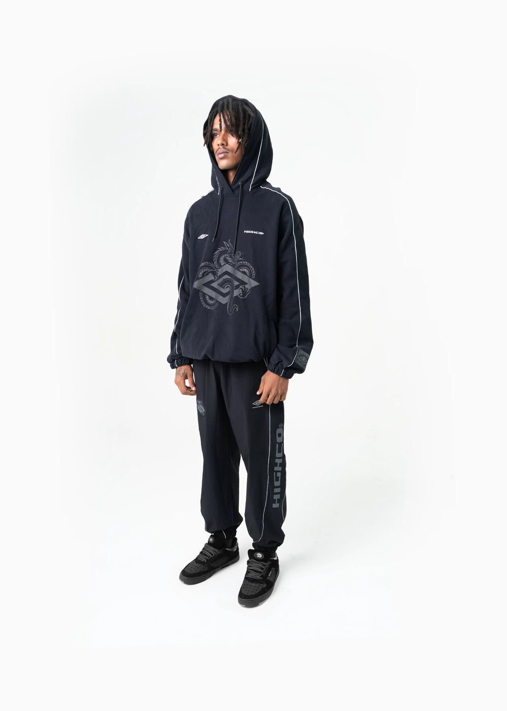 High X Umbro Hoodie Black