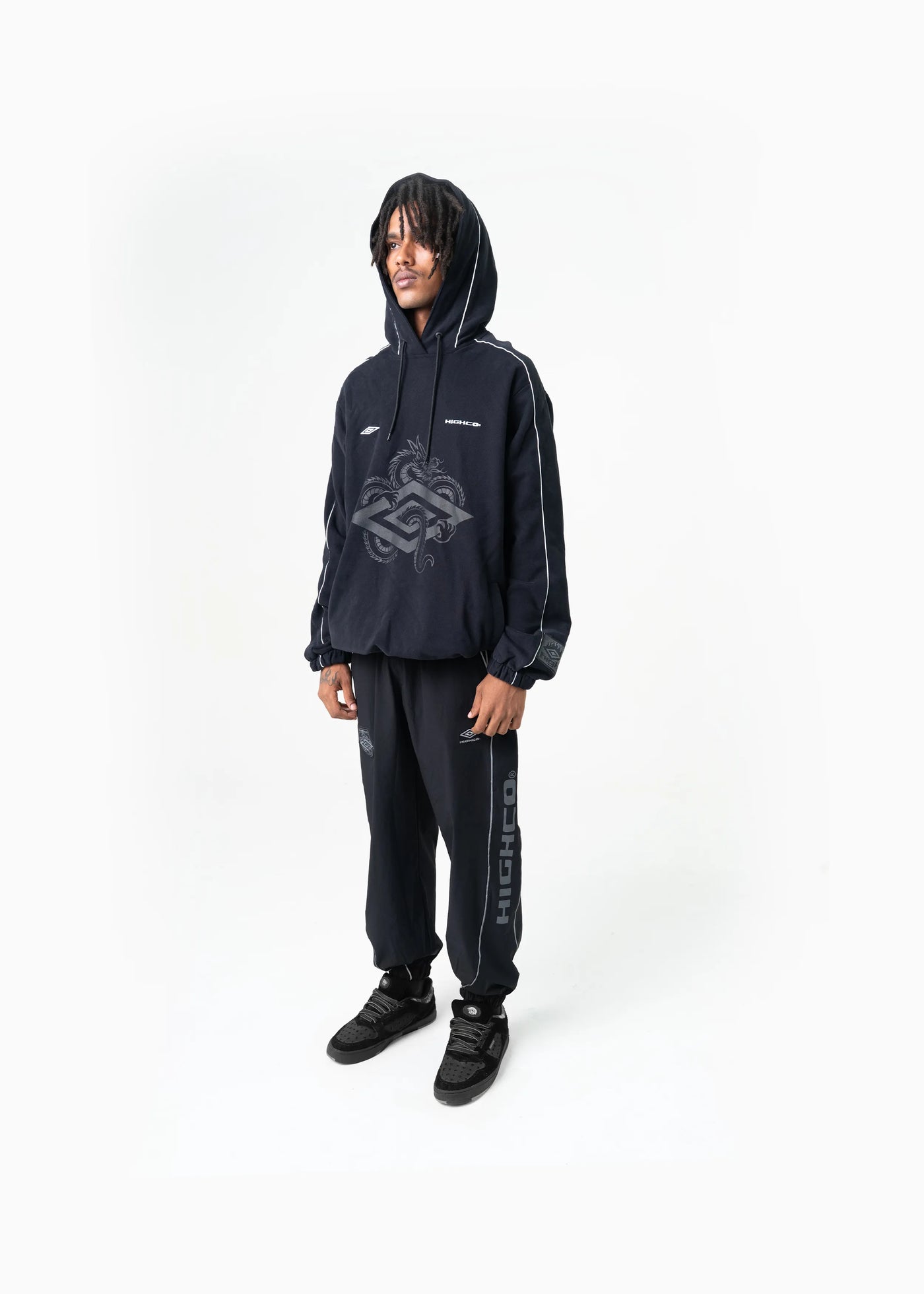 High X Umbro Hoodie Black