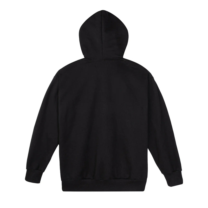 Hoodie Waffle Black