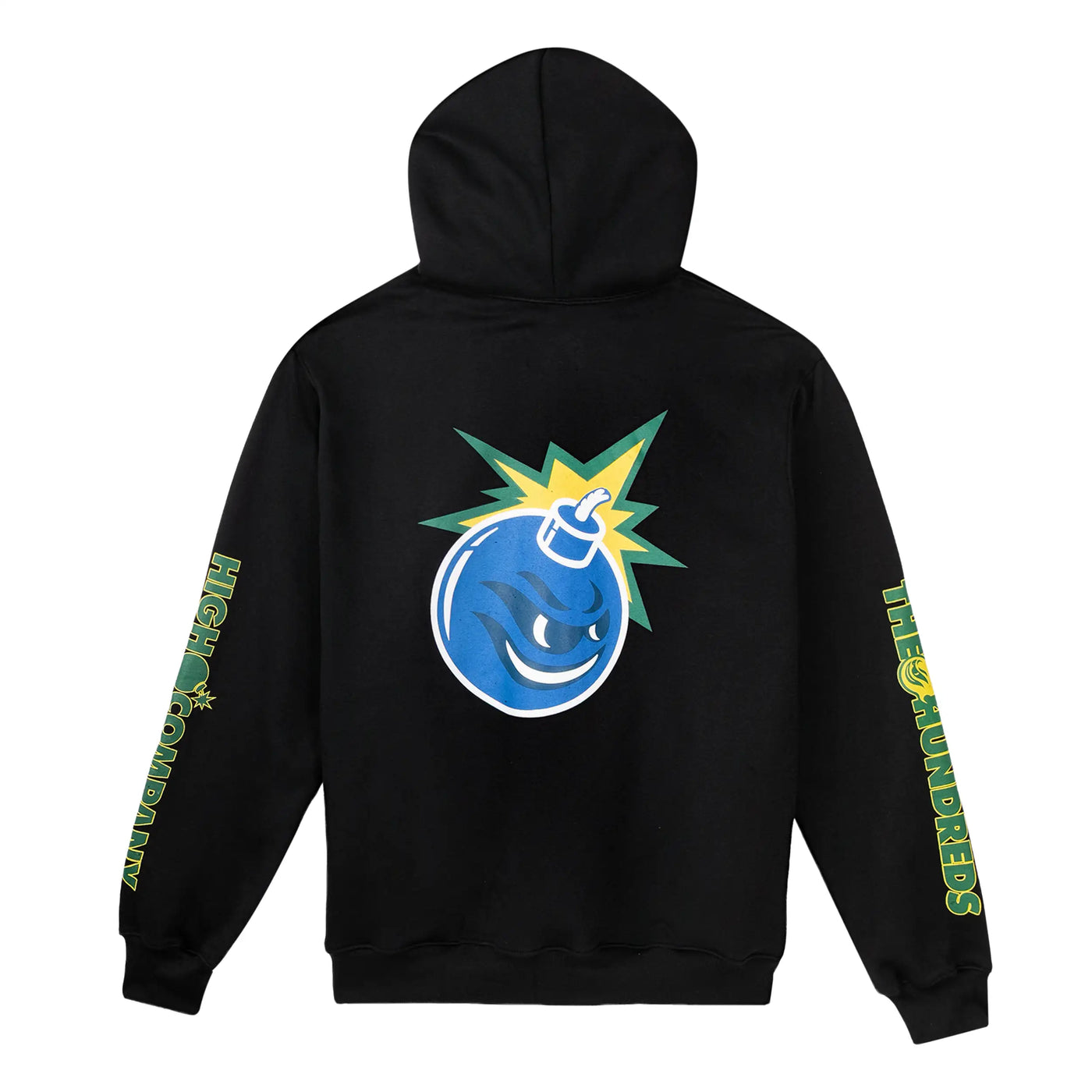 Flames Bar Logo Hoodie