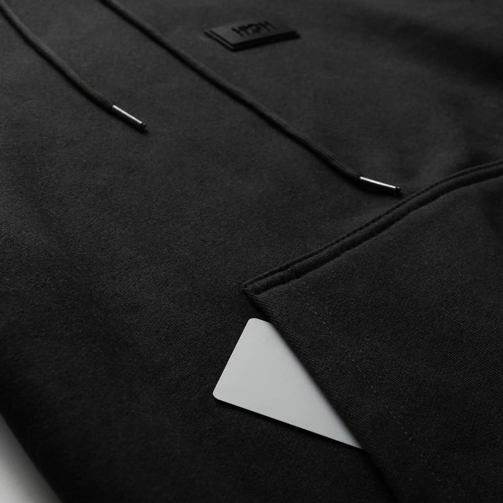 Hoodie Logo Patch Black