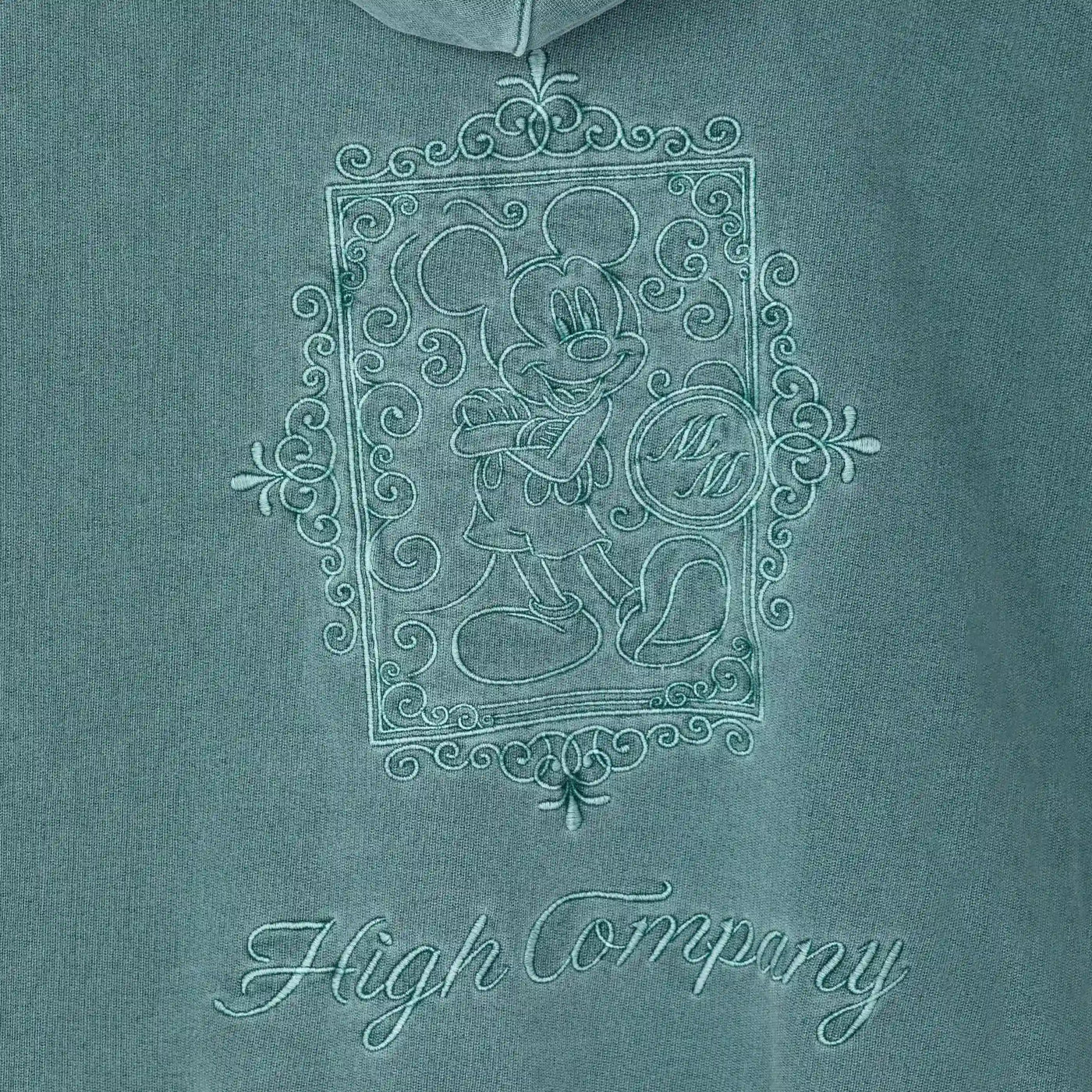 Hoodie MM Ornament Night Green
