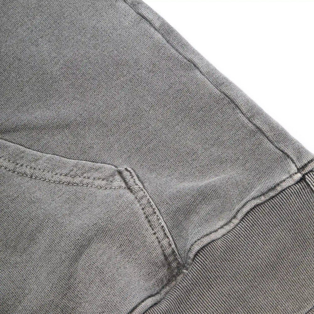 Hoodie Patch Washed Black
