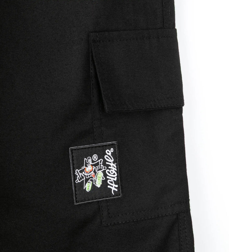 Brim Pants Cargo Madstar Black