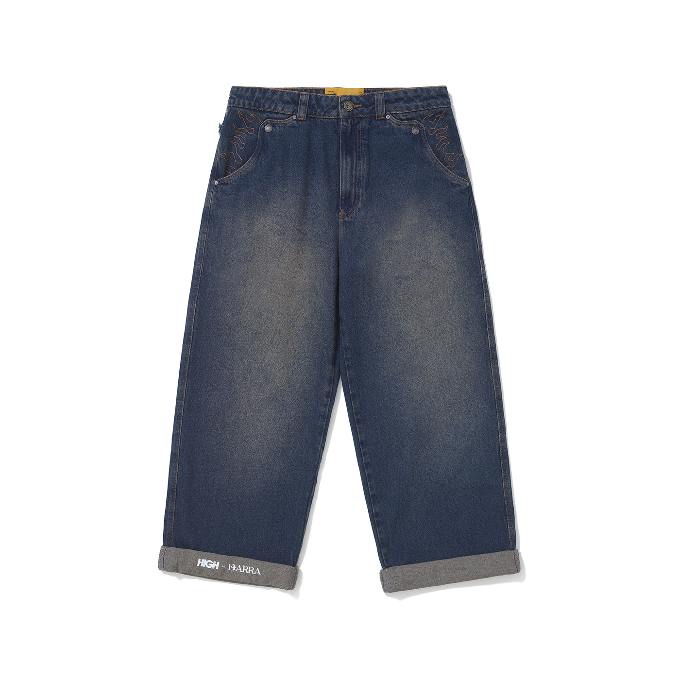 Calça Jeans "Desconstruída" - HIGH a/c BARRA