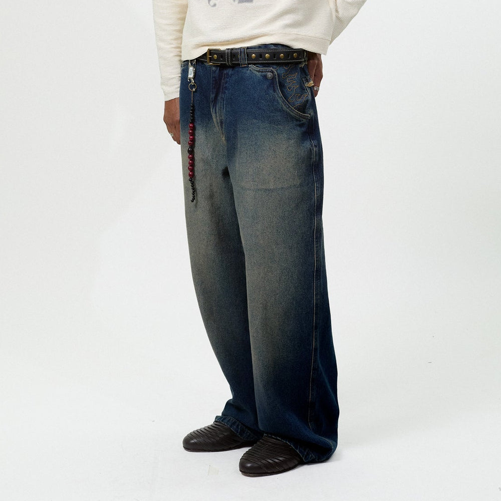Calça Jeans "Desconstruída" - HIGH a/c BARRA