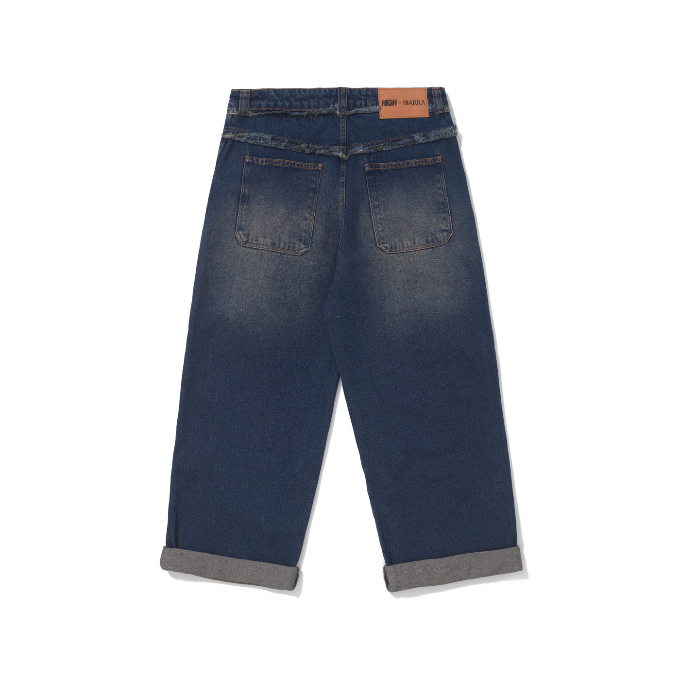 Calça Jeans "Desconstruída" - HIGH a/c BARRA