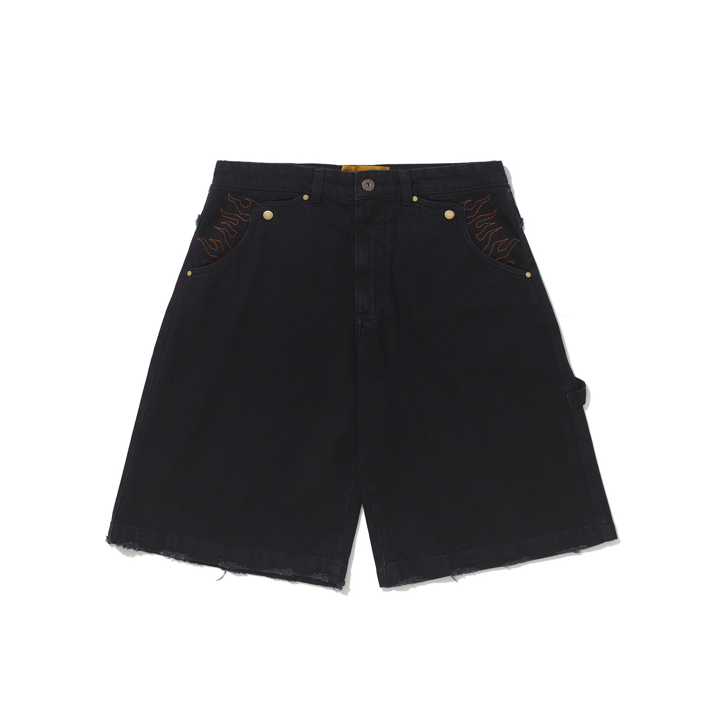 Bermuda Jeans "Desconstruída" Preta - HIGH a/c BARRA