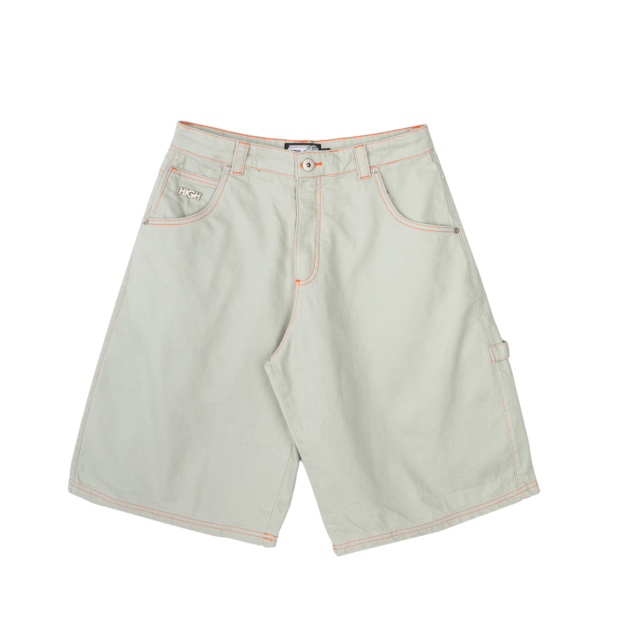 Sticker Denim Shorts