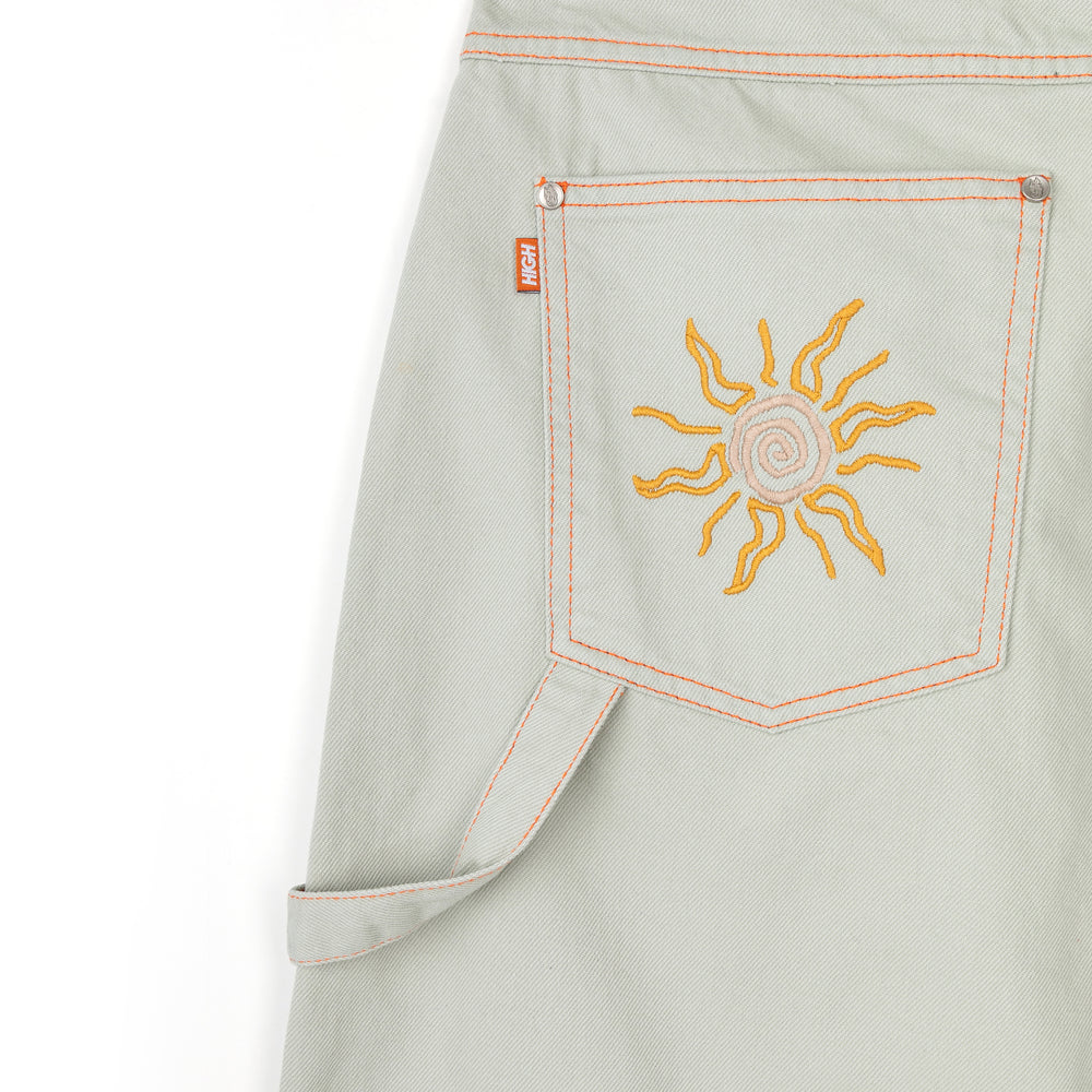 Sticker Denim Shorts