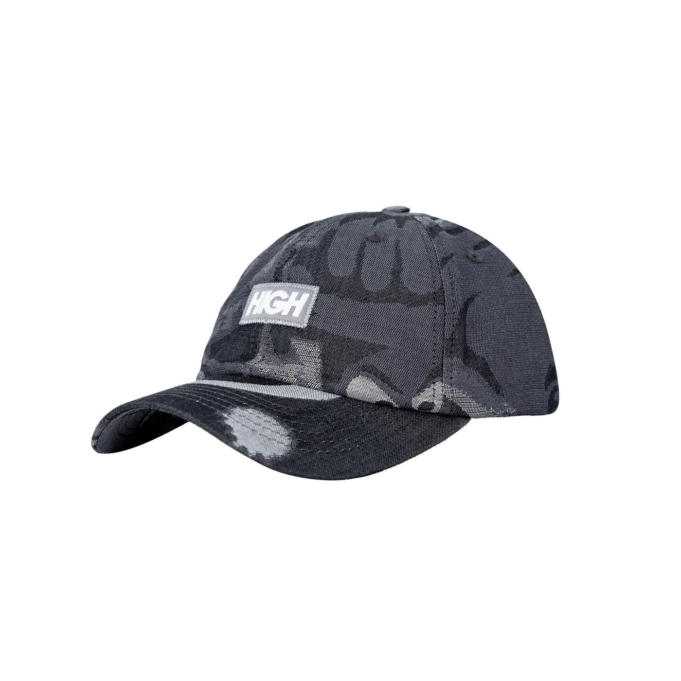 Jacquard 6 Panel Black
