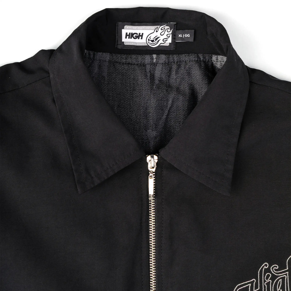 Jacquard Jacket Black