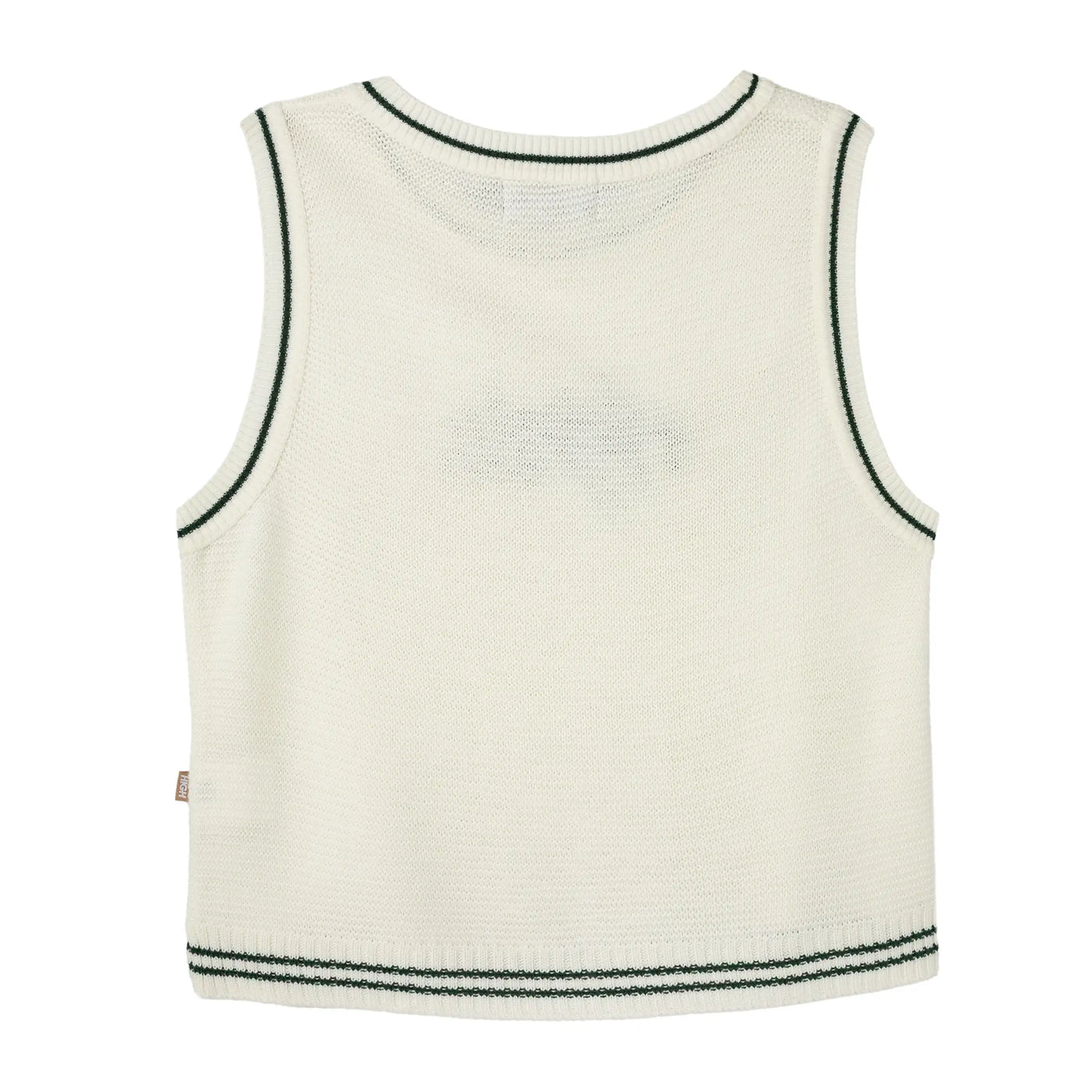Knitted Girlz Vest White